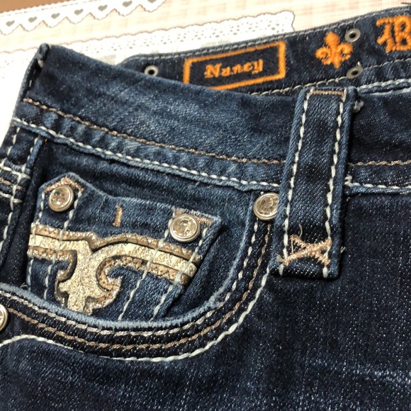 Rock Revival Nancy Easy Crop Jeans size 28 - Picture 6 of 10